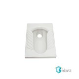 توالت زمینی گلسار مدل یاس بسته