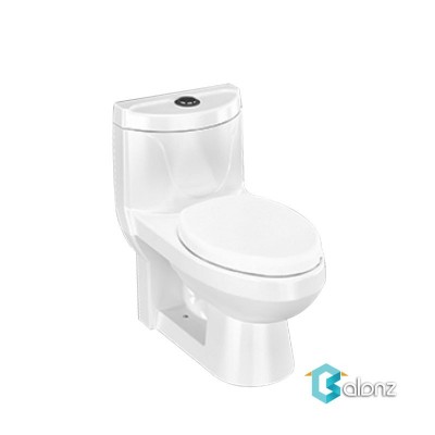 توالت فرنگی یک تکه چینی کرد مدل دافنه