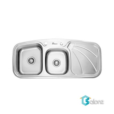 سینک بیمکث مدل BS 911 استیل توکار