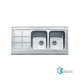 سینک بیمکث مدل BS 914 استیل روکار
