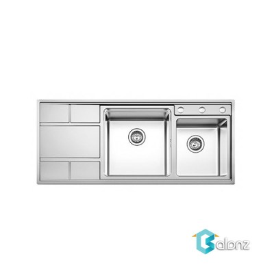 سینک بیمکث مدل BS 915 استیل توکار