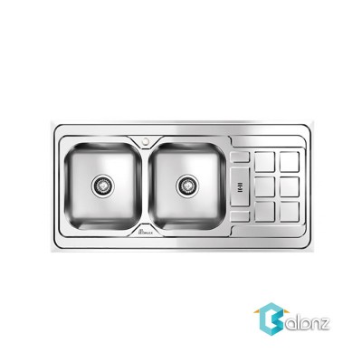 سینک بیمکث مدل BS 920 استیل توکار