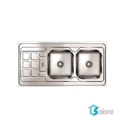 سینک بیمکث مدل BS 919 استیل روکار