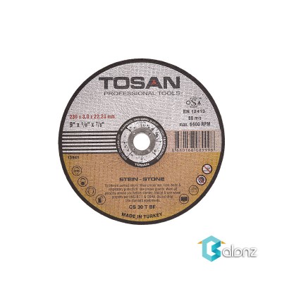 برش سنگ توسن سایز 230X3X23/22
