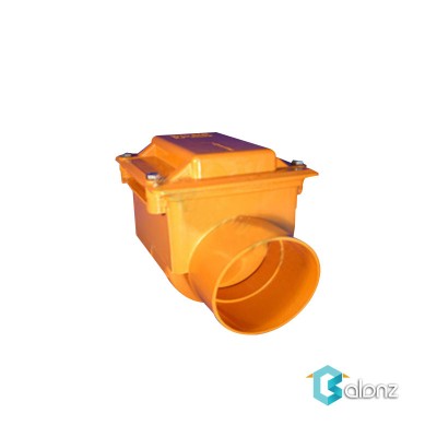 شیر یکطرفه بدون قفل چسبی نارنجی گلپایگان