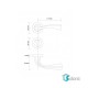دستگیره روزت HTN Prime مدل 6200
