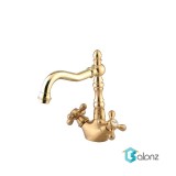 شیر روشویی باروک پلاس Shouder مدل Baroque طلامات