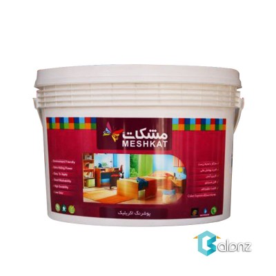 رنگ مشکات اکریلیک نیمه براق