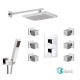ست کامل دوش Daniel Sky مدل SK616Z7920-CR