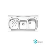 سینک ایلیا استیل مدل 1013