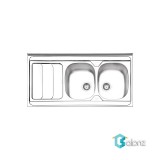سینک ایلیا استیل مدل 1024