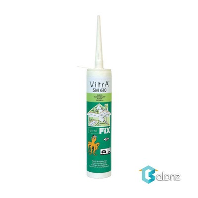 چسب سیلیکونی سفید White-VitrAFIX