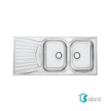 سینک بیمکث مدل BS 611 استیل توکار