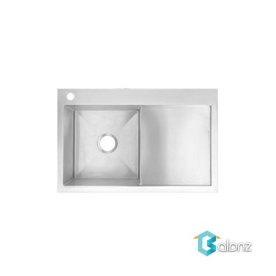 سینک بیمکث مدل BS 721 استیل توکار