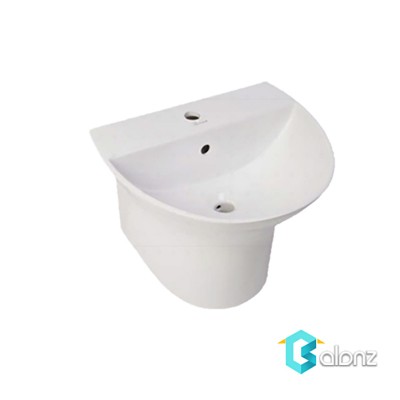 روشویی نیم پایه چینی کرد کانسپت