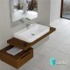روشویی روکابینتی گلسار مدل یونیک 70