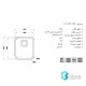 سینک زیر کابینتی استیل البرز 930