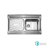 سینک ظرفشویی روکار استیل البرز 711