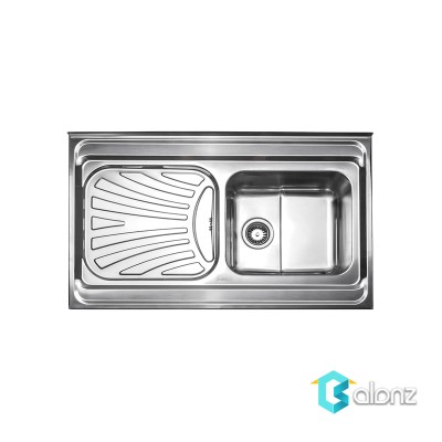 سینک ظرفشویی روکار استیل البرز 711