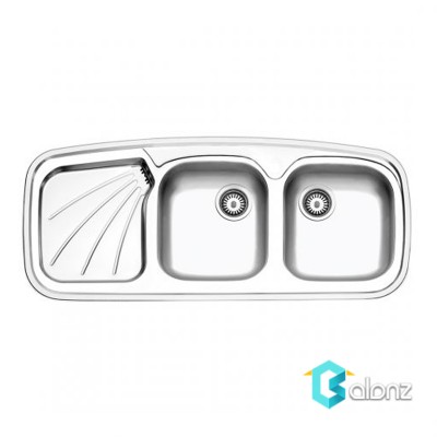 سینک ظرفشویی توکار استیل البرز 270/50