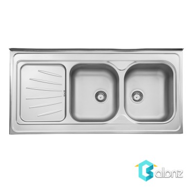 سینک ظرفشویی روکار استیل البرز 215