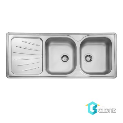 سینک ظرفشویی توکار استیل البرز 214