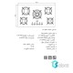 گاز استیل البرز شیشه ای مدل G5954S