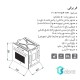 فر برقی توکار استیل البرز مدل FE5